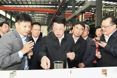 楊光榮、孫正東分別率隊觀摩全市產(chǎn)業(yè)發(fā)展項目 瑞琦塑膠展現(xiàn)建設成果